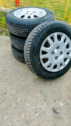 Set jante +cauciucuri iarnă Hyundai i20, Timișoara.