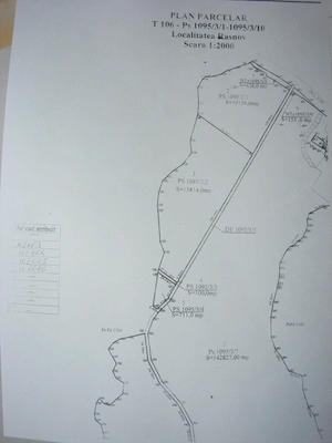 Teren extravilan Rasnov DN73A - zona Valea Merilor - imagine 7