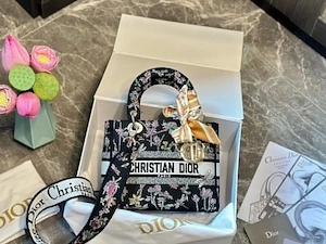   Christian Dior geantă de damă, piele naturală