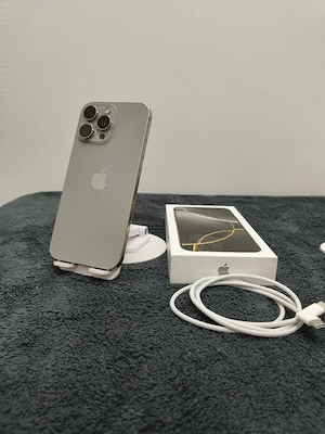 iPhone 16 Pro Max, 256GB, 5G, Natural Titanium 10 10 