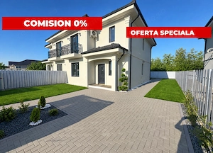 Duplex Modern 5 camere, 3 bai, Mosnita Noua, finisaje premium, 120 mp