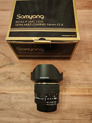 Vand obiectiv Samyang 14mm F2.8 montură Nikon