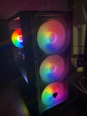 Carcasă MSI MAG forge M100A micro-atx + sursă de alimentare nJoy dawn 750W 80+ bronze