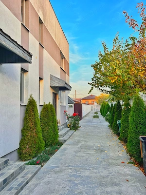 Casă tip duplex 4 camere, curte liberă 90mp în spate, parcare privată, complet mobilată și utilată - imagine 6