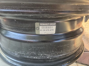 Jante tabla R16, 4x100 originale Renault  - imagine 7