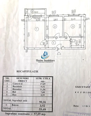 Apartament 2 camere decomandat, etaj 2, Bloc 1986, Precista - imagine 6