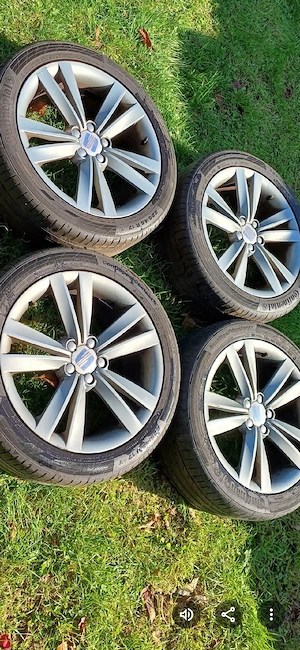 Jante aliaj R17 5x100 Originale Vw Polo, Golf 4, Skoda 1, Seat etc 
