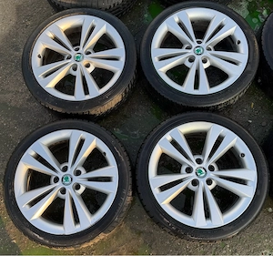 Jante Originale Skoda VRS 5x112/18 - imagine 2