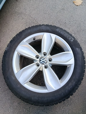 Jante 5x112 17, vw passat B8 215 55 17 iarna 2020 - imagine 7