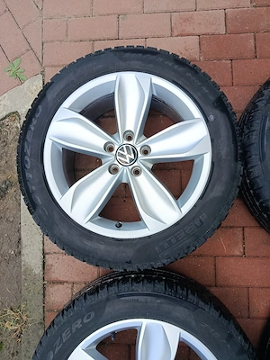 Jante 5x112 17, vw passat B8 215 55 17 iarna 2020 - imagine 8