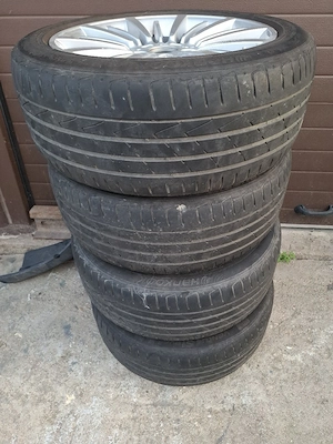 jante aliaj Bmw cu anvelope 225 50 18  - imagine 2