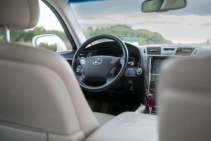 Lexus LS 600h 5.0 V8 Hybrid 445 CP | 2010 | Piele albă | Alb Perlat I Luxury - imagine 7