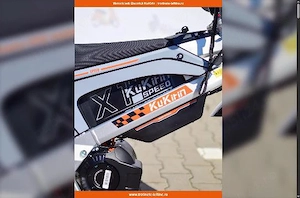 Motocicleta Electrica KuKirin X1 1000W, 50 km h, autonomie 60 km, Off-Road - 5.799 lei - imagine 3