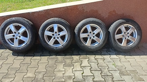 Jante aliaj 5×112 cu anvelope iarna 