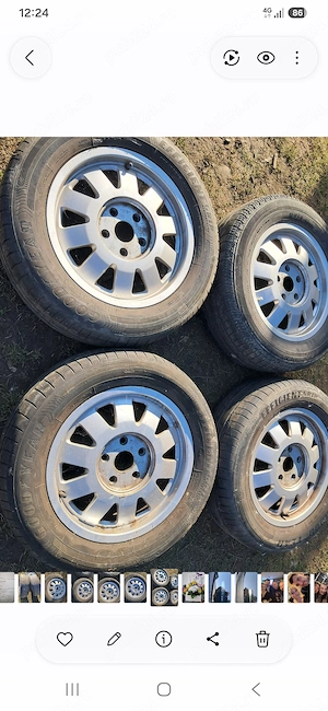 Vand set de jenti (5buc.)aliaj pentru Audi A4