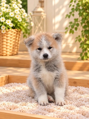 Pui Akita Inu - rasa pura, fără defecte congenitale, Garanție  - imagine 4