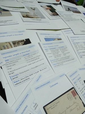 Fișe Memorator Școlare Personalizate A5 (Română, Mate, Științe etc.) Color sau a n