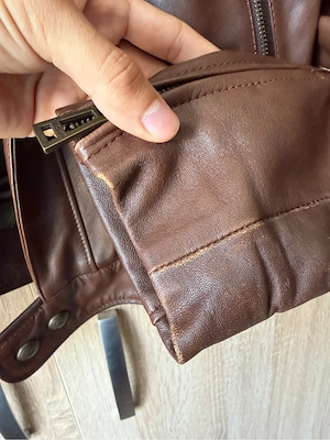 Geacă piele naturală Belstaff Gold Label - Maro | Mărimea 46 (S)