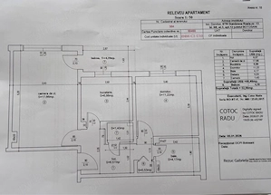 Vând urgent apartament 2 camere decomandat 