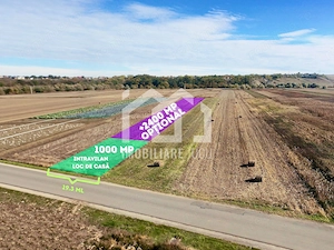 Loc de casă - Teren Intravilan 1000 mp – Jucu de Mijloc
