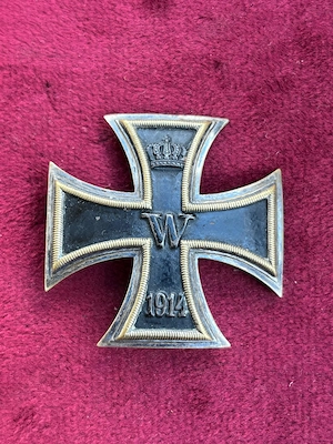 Medalia Crucea de fier Clasa I-a Germania WW1