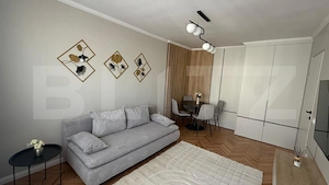 Apartament ultrafinisat, 2 camere decomandate , panorama , zona Primaverii  - imagine 2
