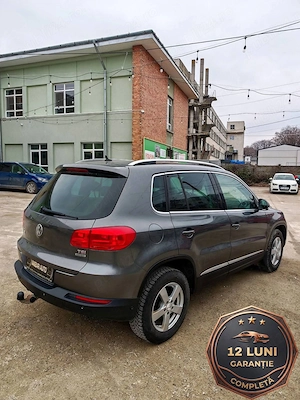 VW Tiguan 4Motion 4x4 2012 1.4 TSI 160 CP, 190.000 km, carte service - imagine 3
