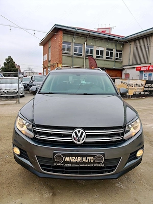 VW Tiguan 4Motion 4x4 2012 1.4 TSI 160 CP, 190.000 km, carte service - imagine 8