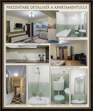 Apartament 2 camere decomandat zona  Baba Novac Constanța  - imagine 6