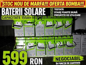 Acumulatori baterii Agm Gel fotovoltaice 