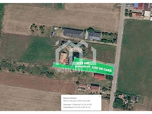 Loc de casa Jucu de Mijloc zona Panemar,  1129 mp | 14m front | asfalt - imagine 5