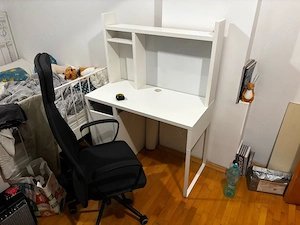 Birou Micke IKEA + unitate suplimentară
