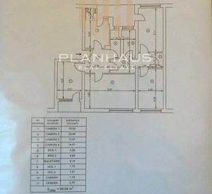 Apartament 4 camere, etaj 1, 100 mp - Zona Don Pio - imagine 10
