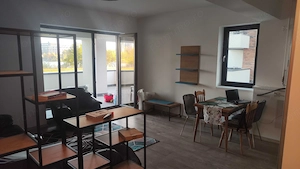 Inchiriere Ap 2 camere + Terasa vedere lac Straulesti - imagine 8