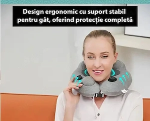 Stoc 55 perne de gât cu masaj, gonflabile   angro 80 lei buc