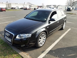 Vând Audi A4 B7Motor 2.0 TDI  Cutie manuală  Culoare negru  - imagine 4