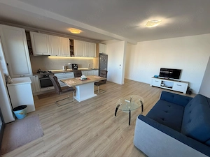 Bloc Nou. Etaj 1. Decomandat. Terasa mare. Complet mobilat si utilat - imagine 2