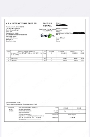 Jante aliaj Rial 17'' 5x110(Opel, Fiat, Alfa, etc.)+Anvelope iarna Kornoran(Factura 2024) - imagine 6