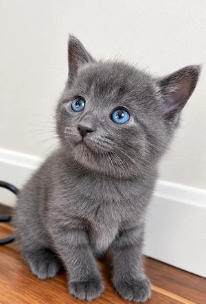 Fetiță british shorthair 