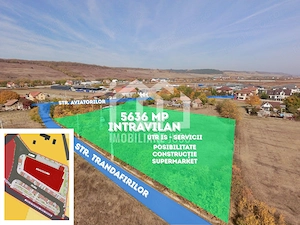 Teren intravilan 5.636 mp UTR Is – Jucu de Mijloc - Comercial/Servicii