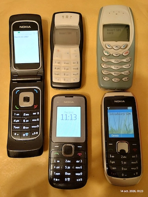 Telefoane mobile modele vechi Nokia