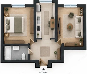 Apartament 2 camere decomandat -Tineretului - imagine 6
