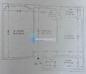 Apartament cu 2 camere de vanzare | Timisoara | Zona Girocului | 53 MP - imagine 13