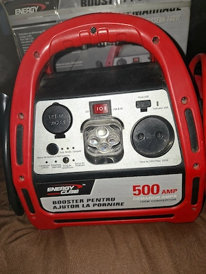 Booster pentru pornire masina 500 AMP