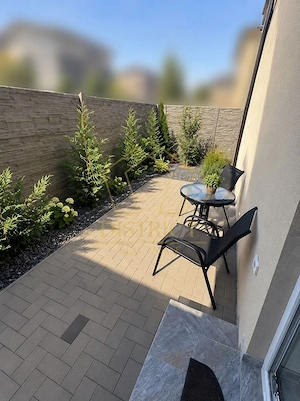 Apartament cu 2 camere si grădină,complet mobilat si utilat. | Giroc - imagine 9