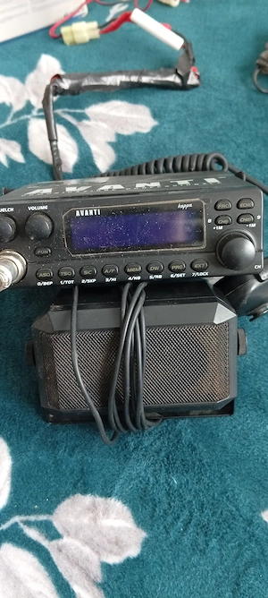 Statie radio Avanti kappa,trei trepte de putere, Roger beep, echou Storm Tornado 4w-80, placă echou 