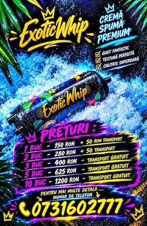 Baloane Exotic Whip - Livrare în toată țara !!! -    
