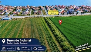 Terenuri in Ovidiu intravilan si extravilan