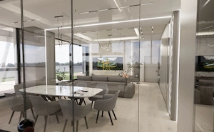 PENTHOUSE EXCLUSIVIST CU TERASĂ DE 104,6 MP – ZONĂ PREMIUM, SUCEAVA - imagine 2