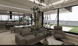PENTHOUSE EXCLUSIVIST CU TERASĂ DE 104,6 MP – ZONĂ PREMIUM, SUCEAVA - imagine 3
